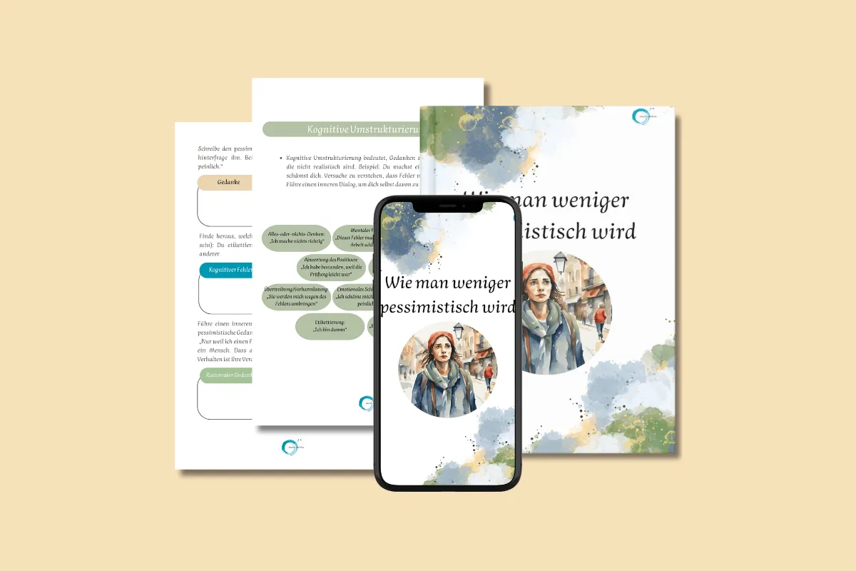 Leitfaden: Weniger pessimistisch sein